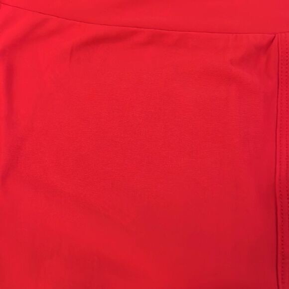 Ladies red one size LulaRoe leggings. - Picture 6 of 6